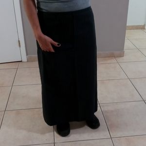 Waist apron with pocket